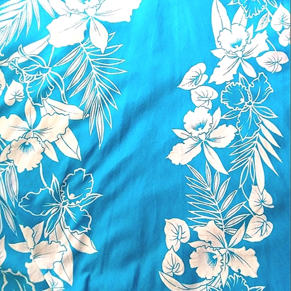VINTAGE MALAMA TROPICAL FLORAL HAWAIIAN SLEEVELESS SUNDRESS VACATION LEISURE - Picture 8 of 10